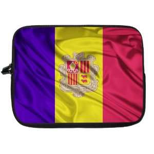  Andorra Flag Laptop Sleeve   Note Book sleeve   Apple iPad 