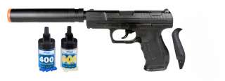 Walther P99 Black Extra Kit Ammo Pistol Airsoft Gun  