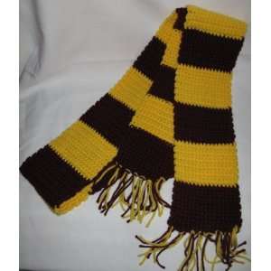   and Yellow Harry Potter Style Crocheted Scarf: Everything Else
