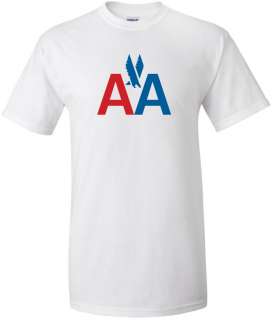 American Airlines Vintage Logo US Airline T Shirt  