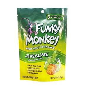 Funky Monkey Snacks   Freeze Dried Fruit, Jive Alime   1 oz. (12 pack 