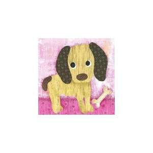  Oopsy Daisy Too Bow Wow Puppy Wall Art   10x10