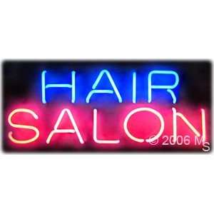 Neon Sign   Hair Salon   Large 13 x 32 Grocery & Gourmet Food