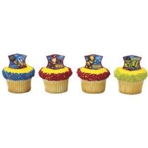  Marvel SuperHero Squad Cupcake Rings   12ct Toys & Games