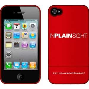  In Plain Sight iPhone 4G Cover [Red] 