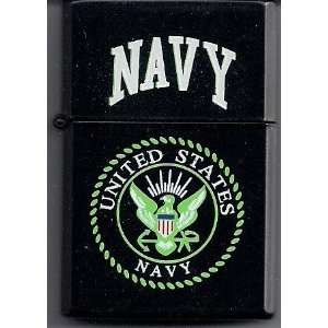   United States Navy Emblem Zippo style Lighter: Everything Else