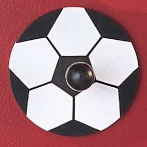  Soccer Ball Wall Peg Coat Hook Sport Futbol Football: Home 