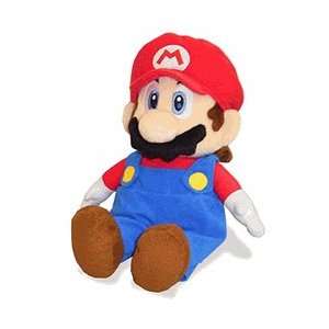    Super Mario Plush 8 Mario Soft Stuffed Plush Toy: Toys & Games