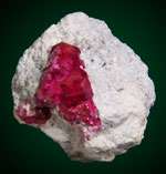 Gemmy RED BERYL Terminated Crystals on Matrix Utah  
