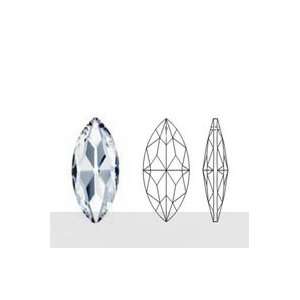  50mm 24% lead crystal Prism Oval Pear Shape   1.97 Clear 