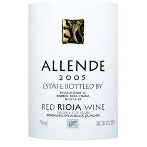  2005 Allende Rioja 750ml Grocery & Gourmet Food
