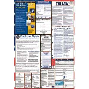  Indiana / Federal Combination Labor Law Posters w/ NLRA 
