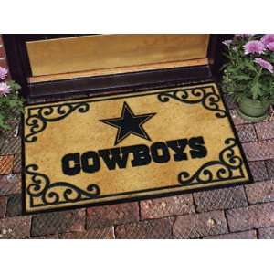 The Memory Company NFL DAL 830 Dallas Cowboys Door Mat:  