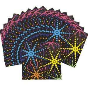 Bright New Years Lunch Napkins   Tableware & Napkins