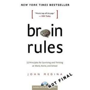  Brain Rules Medina John Books