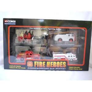  Corgi Fire Heroes   The History of Fire Fighting Set #7 