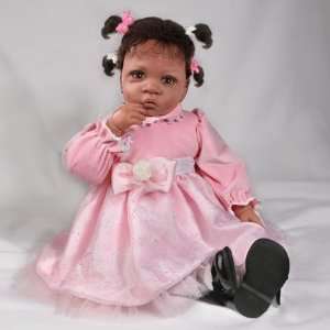 Ashton Drake Doll Jasmine, Pretty in Pink   by Artist Ely 