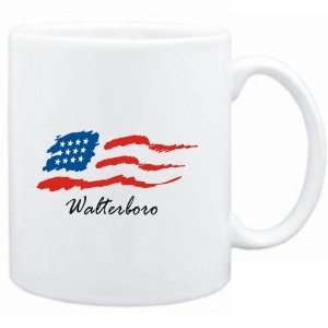  Mug White  Walterboro   US Flag  Usa Cities Sports 