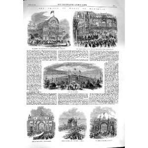  1860 PRINCE WALES MONTREAL CRYSTAL PALACE BALL PAVILION 