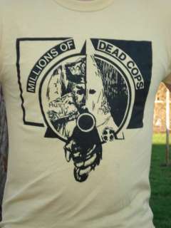Born to Die Millions of Dead Cops MDC Shirt S M L  
