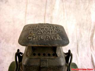 Vintage Adlake Chicago Non Sweating 1264 Railroad Lamp Lantern Signal 