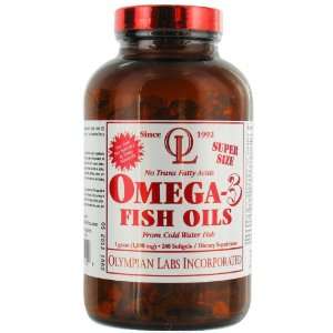  Olympian Labs Omega 3 Fish Oils 240 Softgels Health 