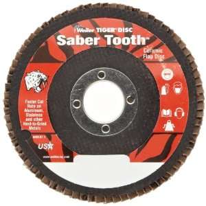  Weiler Saber Tooth High Density Abrasive Flap Disc, Type 