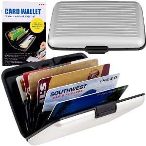  Best Quality Aluminum Credit Card Wallet   RFID Blocking 