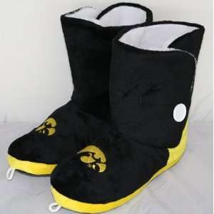   Hawkeyes Womens Team Color Button Boot Slippers: Sports & Outdoors