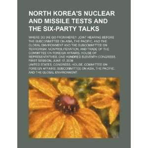  North Koreas nuclear and missile tests and the Six party Talks 