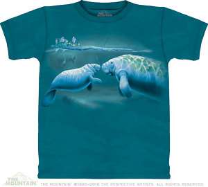 YEAR OF THE MANATEE ADULT T SHIRT THE MOUNTAIN  