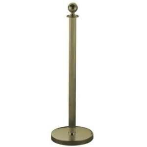   Marquis Post in Dark Bronze Finish with Braided Rope: Home Improvement
