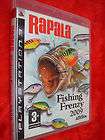   FISHING FRENZY 2009 Rapalas Game Playstation 3 PAL Complete Rare