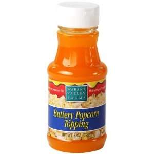  Wabash Valley Farms Buttery Popcorn Topping, 8 oz Bottles 