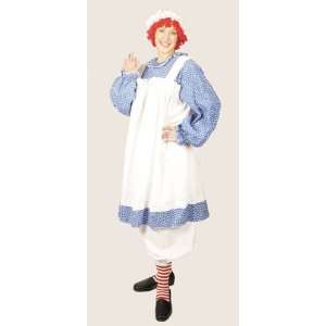    Raggedy Ann Adult Plus Size Rag Doll Costume 