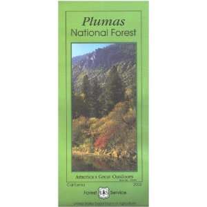  Plumas National Forest Map   Waterproof Forest Service 