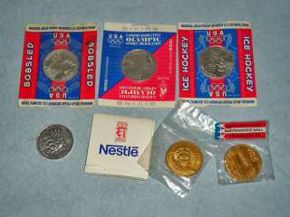 60 Vintage Collector Coins, Tokens, Medallions antique car, President 