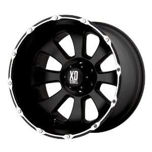  20x9 KMC XD Armour (Matte Black / Machined) Wheels/Rims 