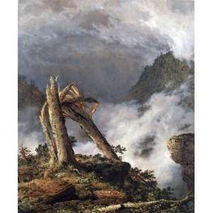  Storm in the Mountains by Frederick Edwin Church canvas 