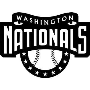  Washington Nationals MLB Vinyl Decal Sticker / 8 X 5.8 