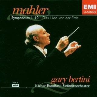 Mahler Symphonies 1 10; Das Lied von der Erde [Box Set] Audio CD 