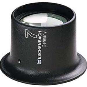 Loupe Magnifier magnification 7x, lens size 25m, lens type plano 