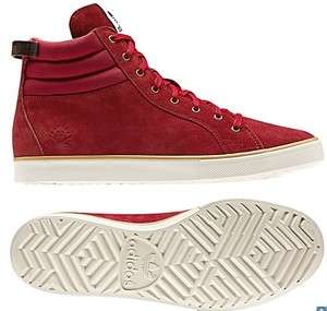 New Adidas Originals VALLEY FDT Ransom Hi Top Mens Red Shoes Boots 