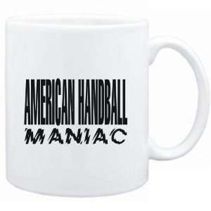 Mug White  MANIAC American Handball  Sports  Sports 