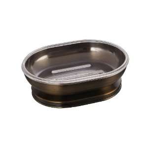 Forsyth Rubbed Bronze Metal Soap Dish 156805 