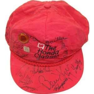  Honda Classic Autographed / Signed Red Honda Classic Cap w 