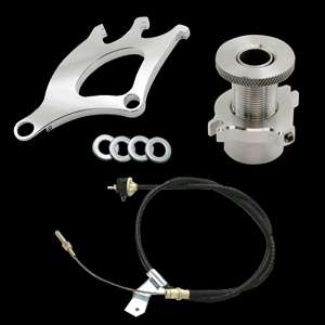   Mustang Clutch Cable Quadrant & Micro Firewall Adjuster 3 Piece Kit
