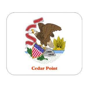 US State Flag   Cedar Point, Illinois (IL) Mouse Pad 