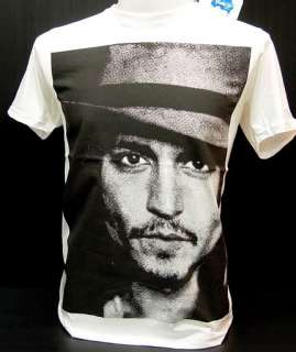 JOHNNY DEPP Celebs Movie Star Vintage Rock T Shirt M  