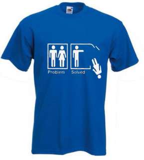 Funny T Shirt Problem Solved game over S   2XL @ Many Colors @ Buy 3 